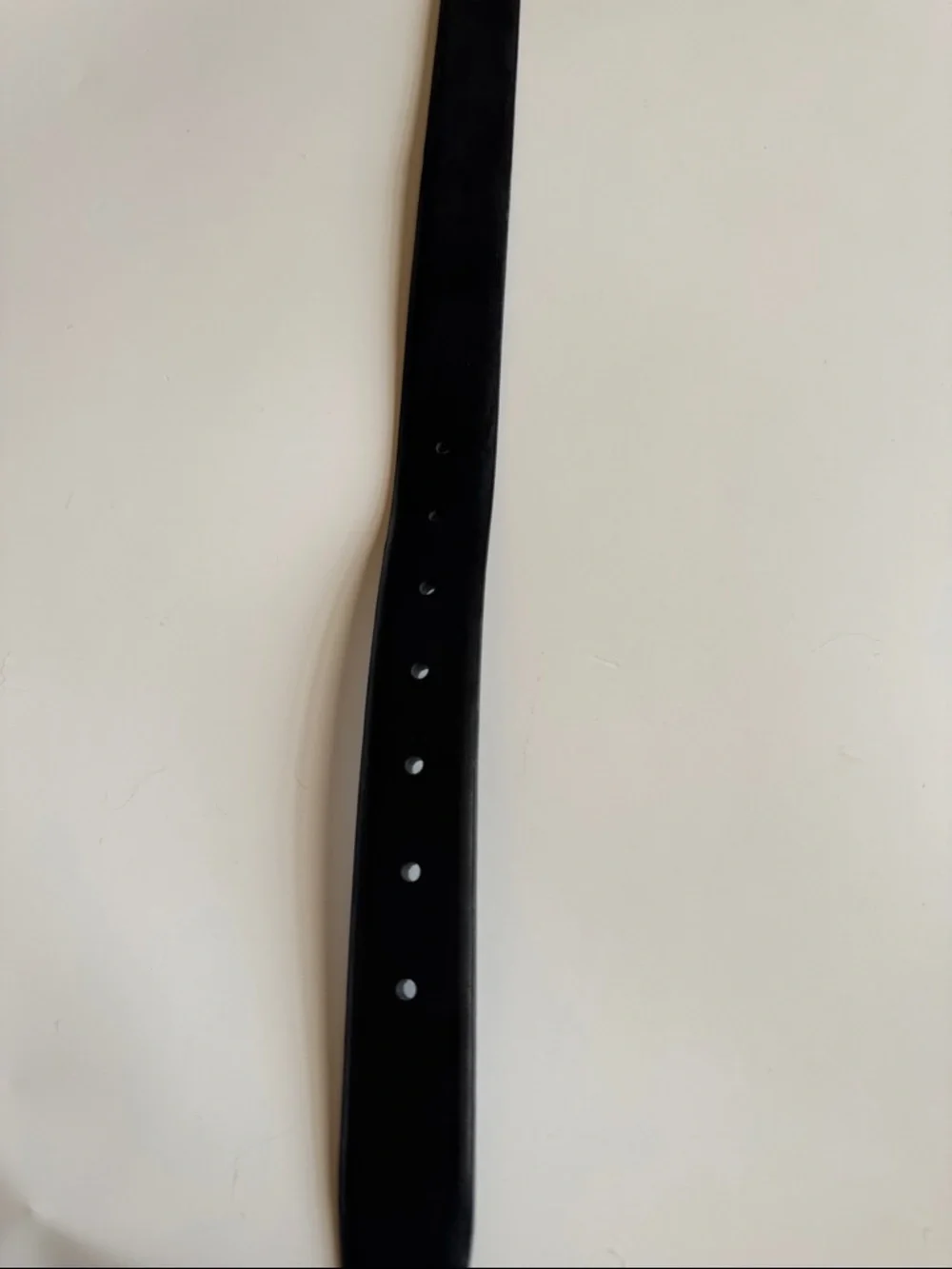 Dockers sz46 black leather classic belt